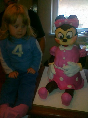 Minnie pre moju dvojročnú vnučku