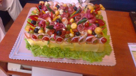 slaná torta